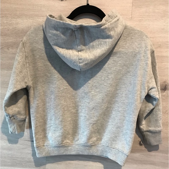 Kids Aeropostale Space Jam XS (6) Fleece Hoodie, Grey - Picture 2 of 3